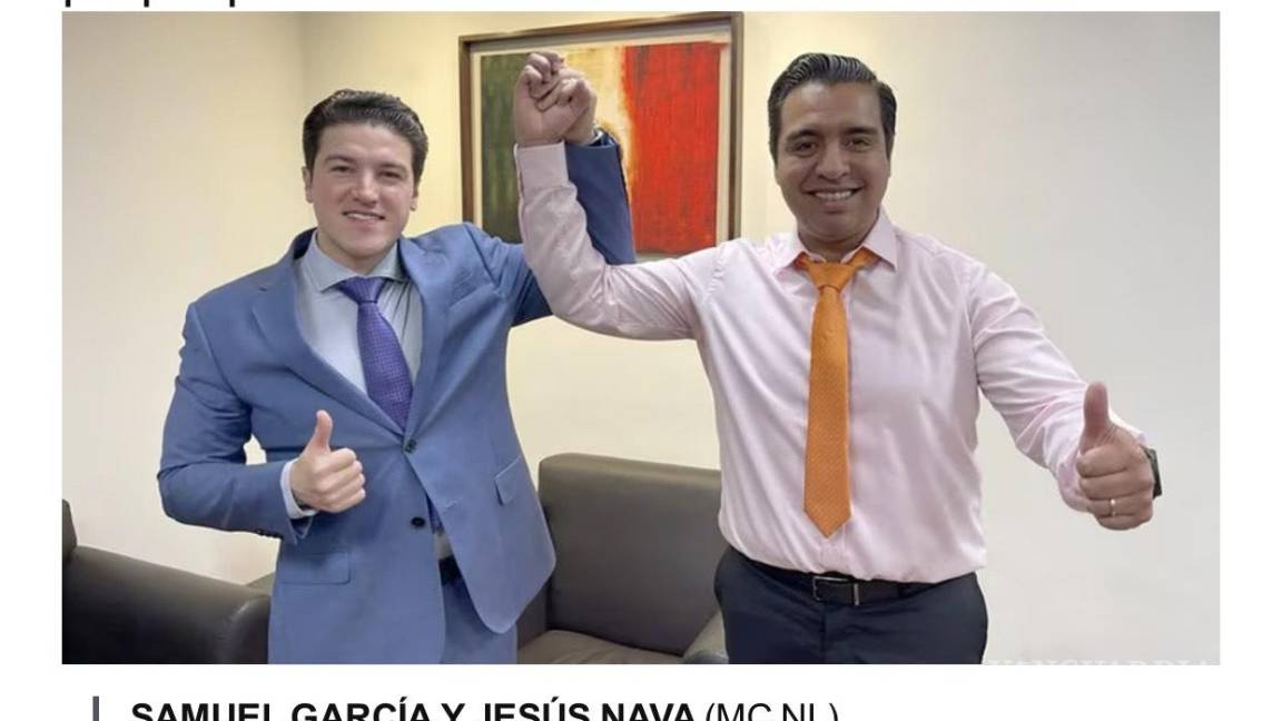 $!Samuel García, gobernador de Nuevo León y Jesús Nava Alcalde de Santa Catarina.
