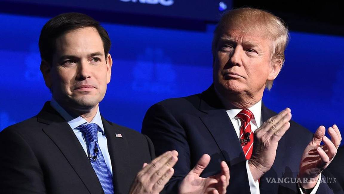 Rubio dice que el &quot;estafador&quot; Trump pone en riesgo el futuro de conservadores