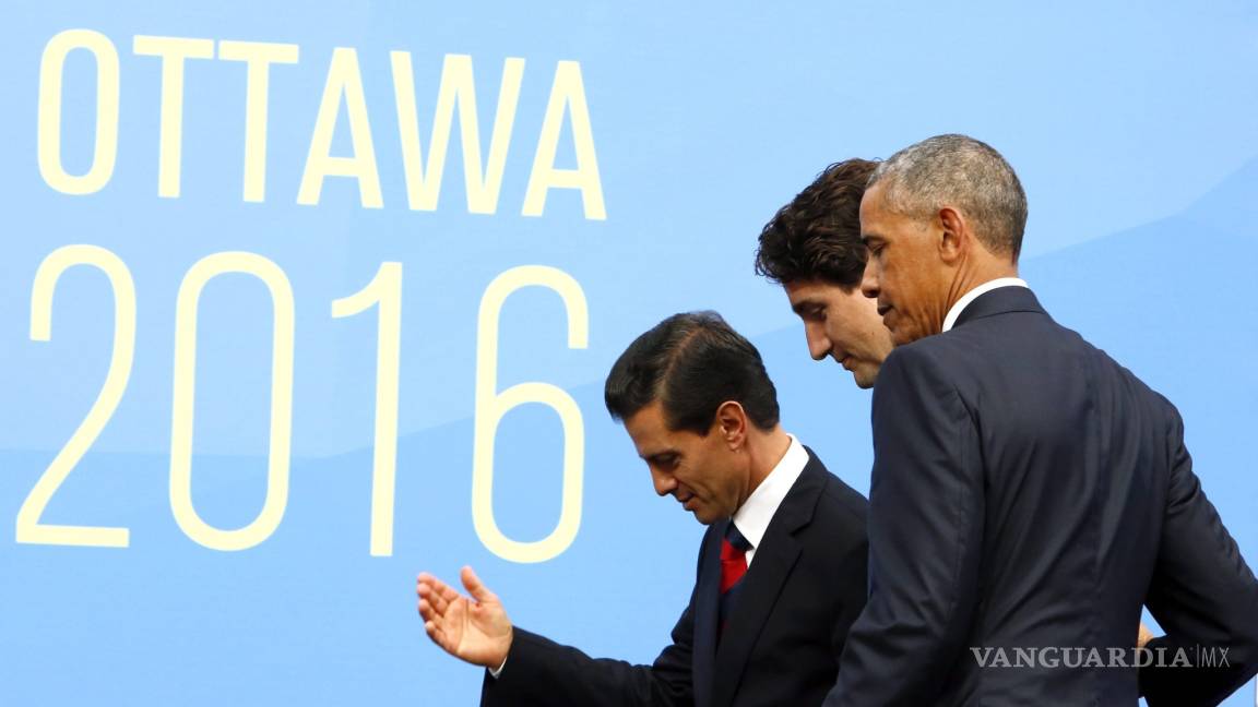 $!México, Estados Unidos y Canadá logran histórico acuerdo climático