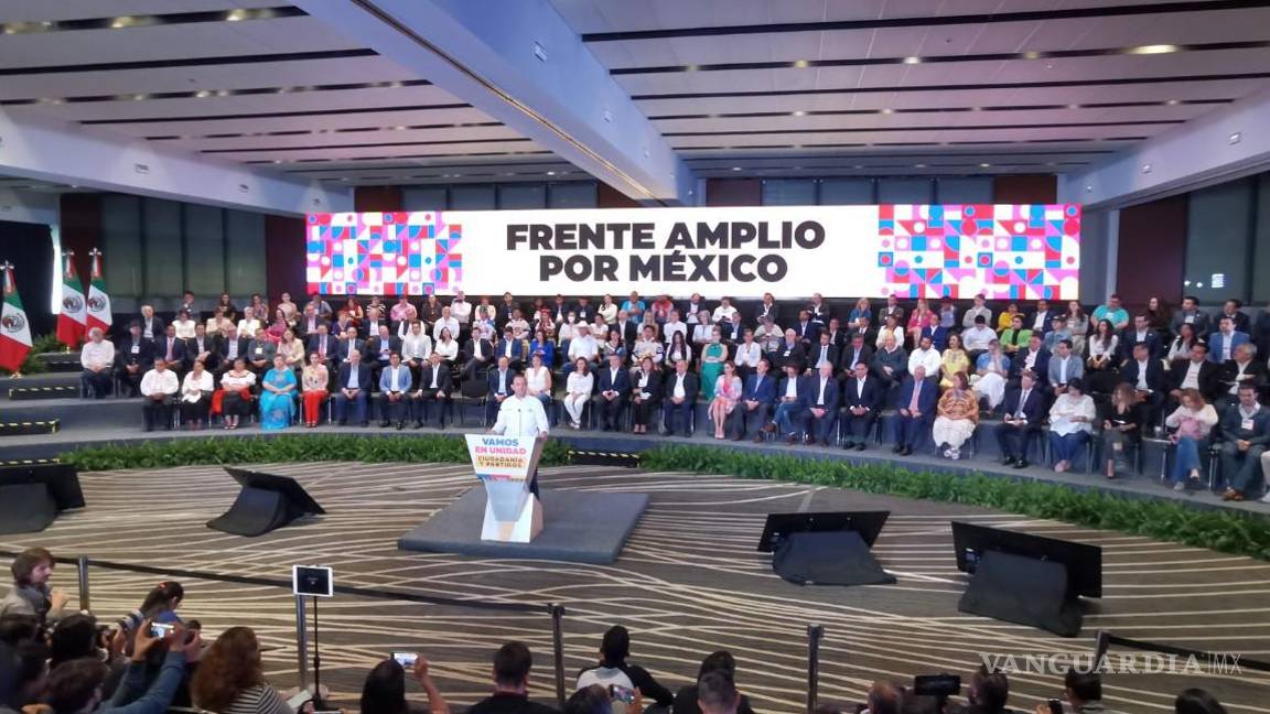 Anuncia ‘Va por México’ la creación del Frente Amplio por México