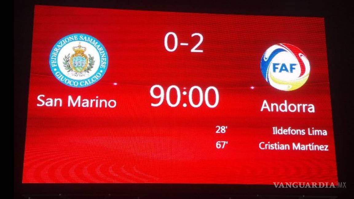 $!Andorra salió vencedor en el peor partido del mundo