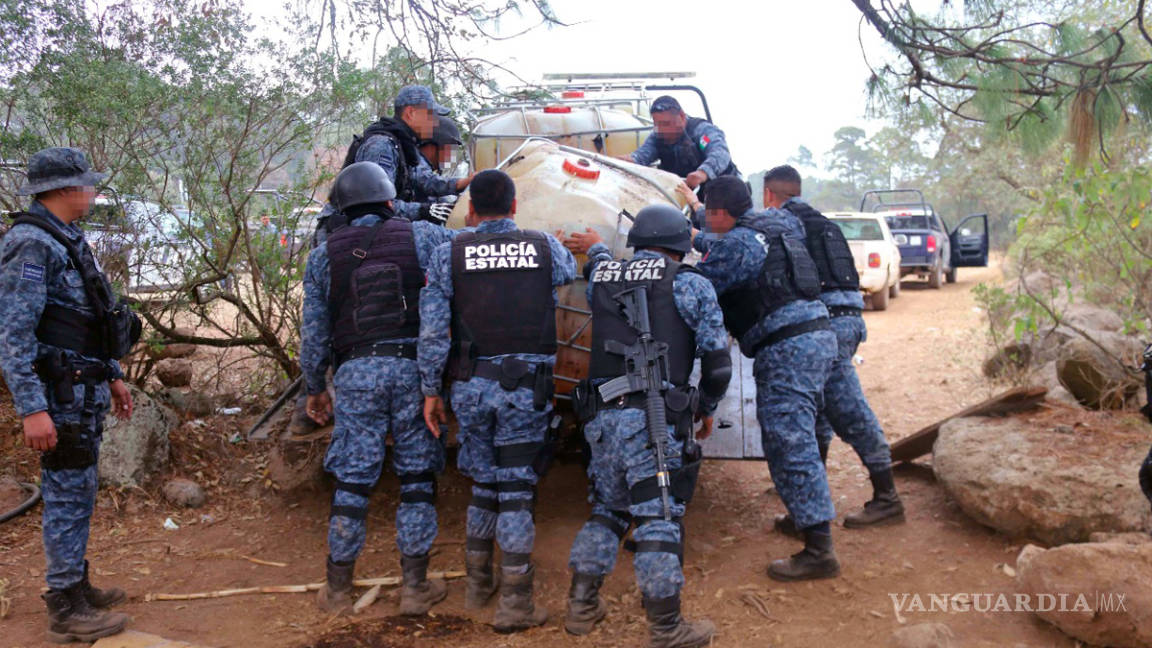 Recuperan 6 mil litros de combustible robado en operativo de Hidalgo