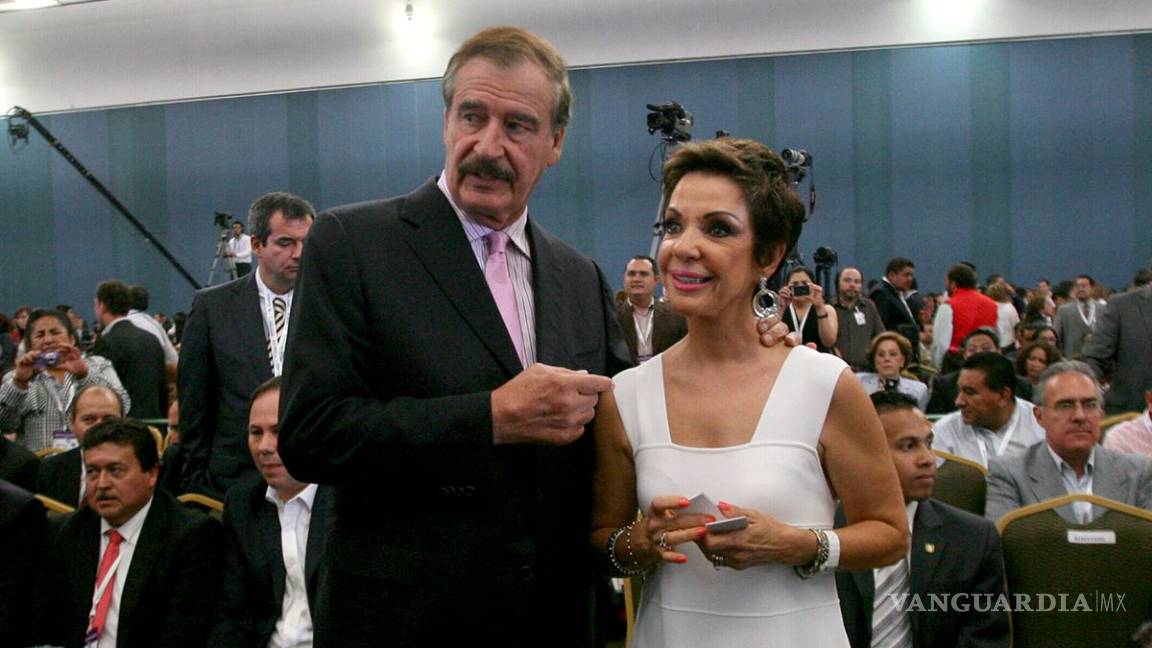 Vicente Fox propone a su esposa Marta Sahagún como presidenta y ella rechaza la idea