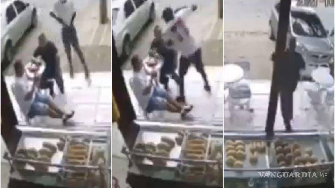 Ladrones pretendían robar en panadería... los asesina un cliente (video)