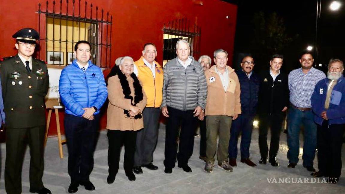 Alcalde de Saltillo es reconocido por su contribución al Museo de la Batalla de la Angostura