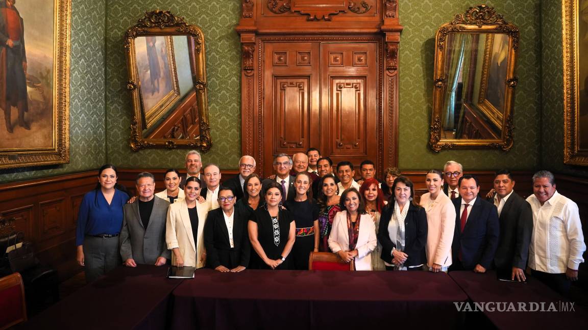 Los gobernadores de Morena se la cobraron a la Presidenta