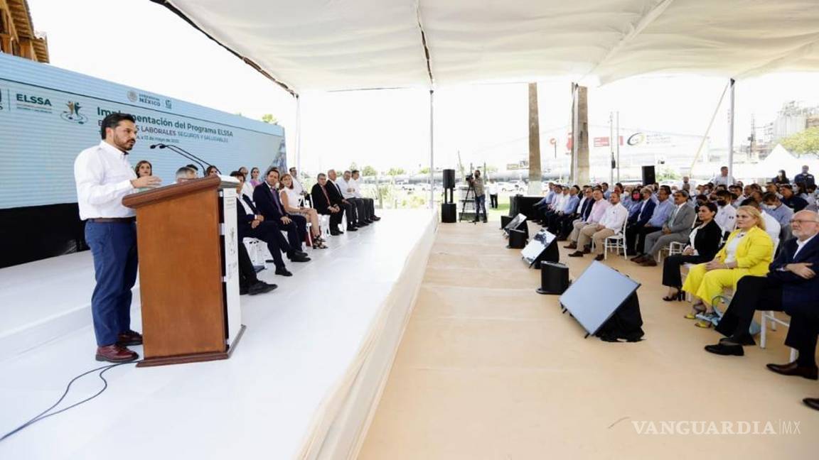 $!Durante su mensaje, el director general del Seguro Social, Zoé Robledo, señaló que ELSSA es una de las respuestas del IMSS para la etapa de pospandemia.