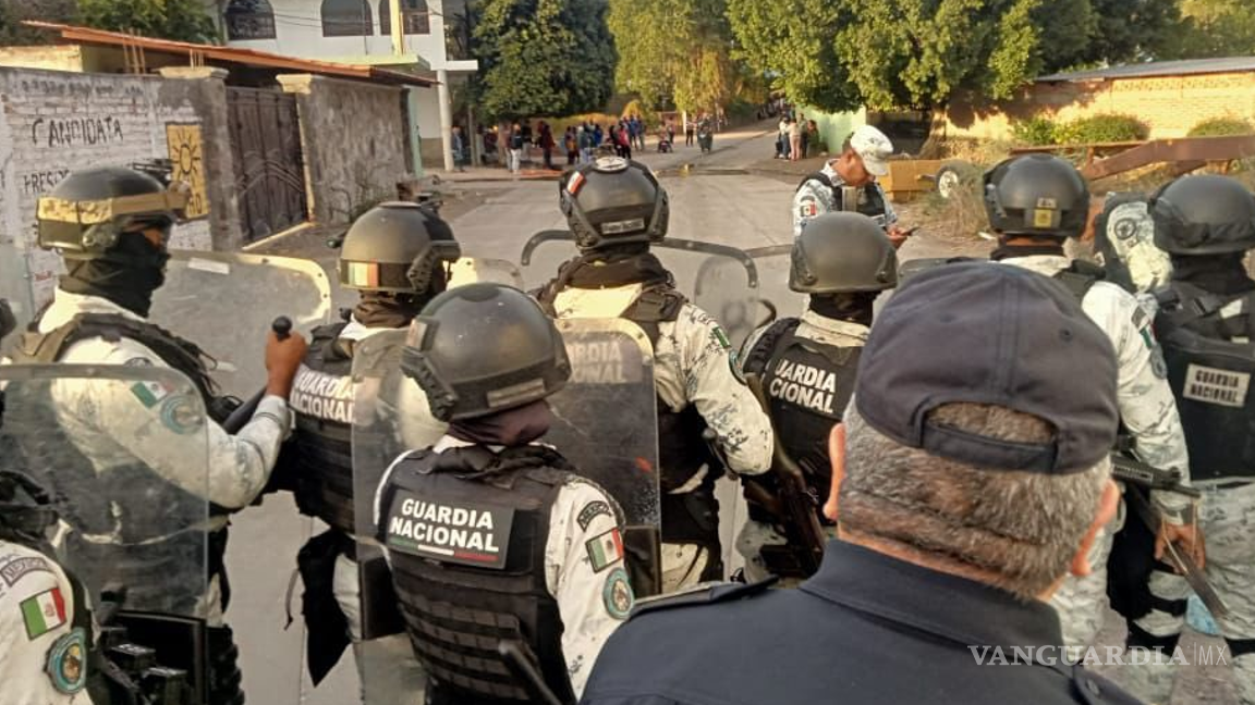 $!En Tanhuato, Michoacán, habitantes denuncian abusos de la GN y Sedena