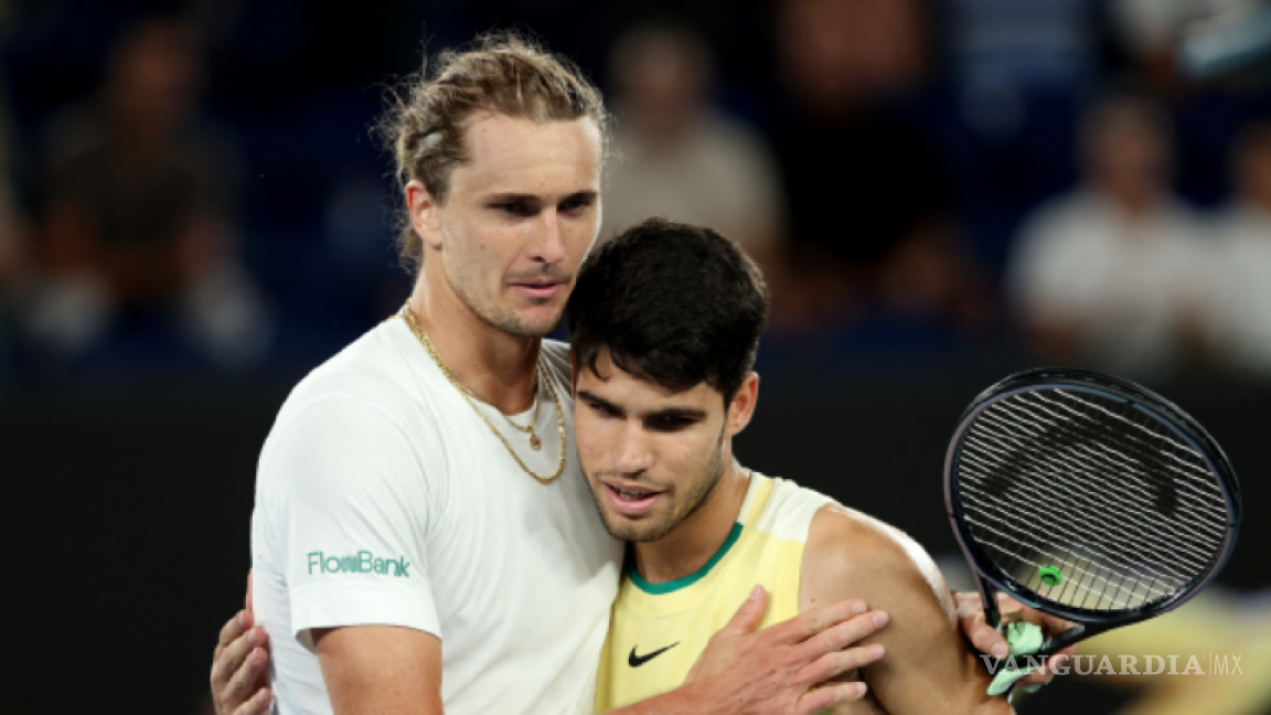 Adiós a un grande en el Australian Open: Carlos Alcaraz es eliminado por Zverev