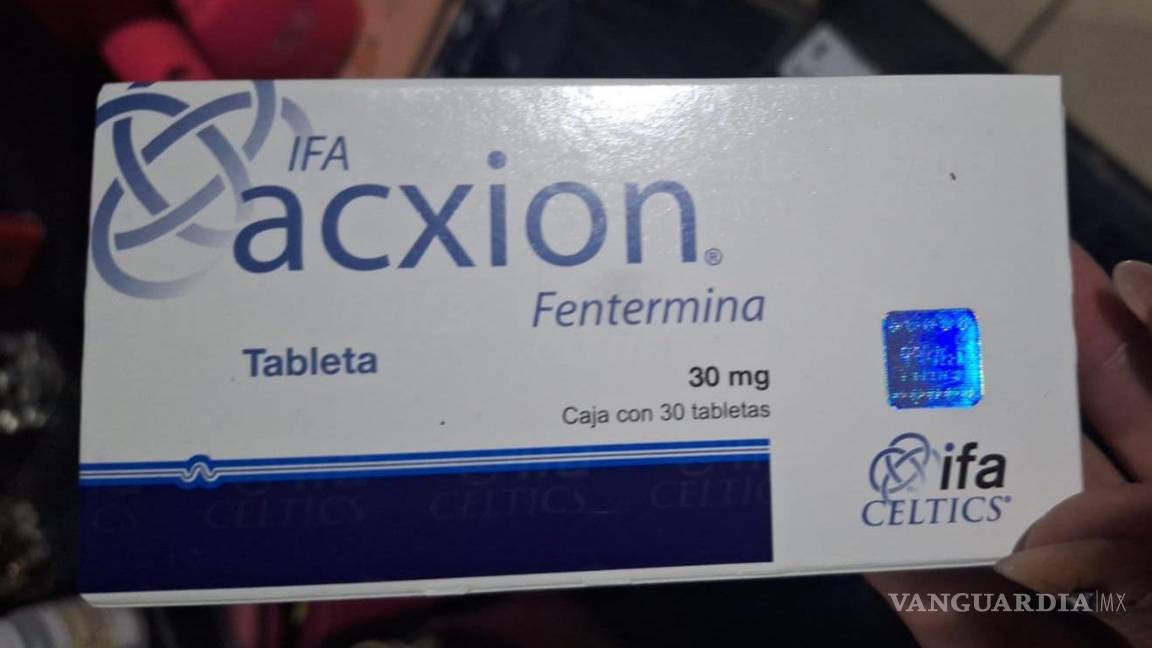 $!El fármaco Fentermina es uno de los más asequibles de su tipo, al tener un costo que ronda los 300 pesos.