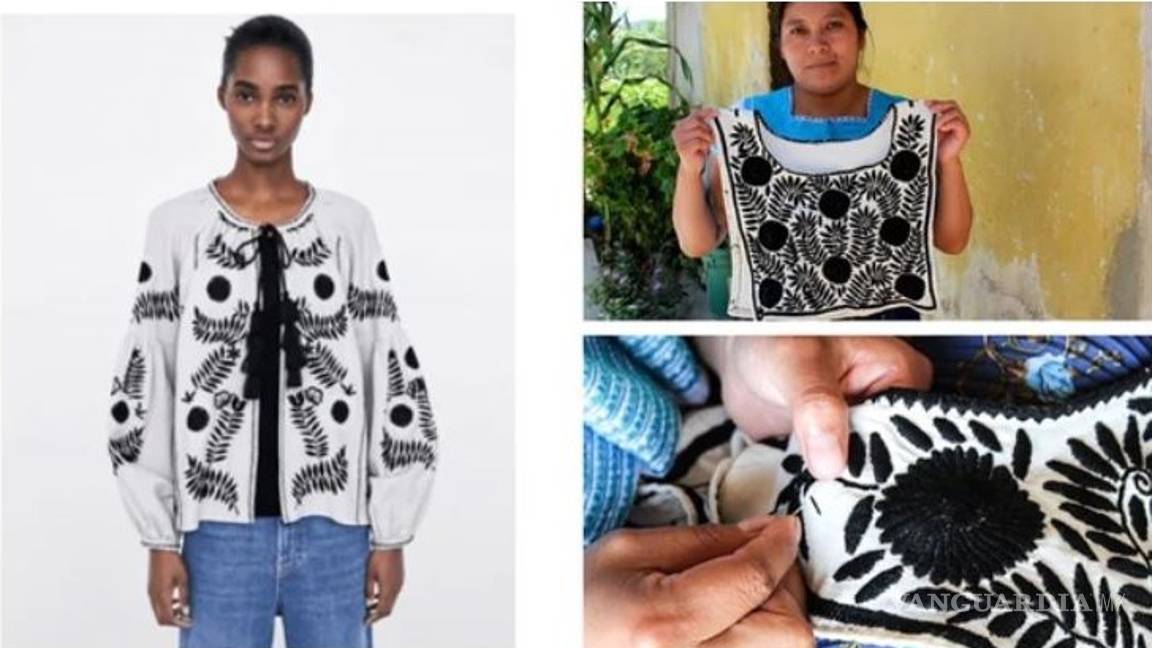 $!Sin dar crédito, Carolina Herrera usa sarape saltillense y México reclama por el plagio