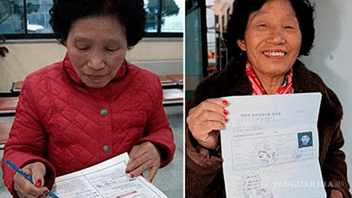 $!Por su perseverancia, la empresa Hyundai contrató a Cha Sa-soon para que sea la protagonista de un comercial y le regaló un auto completamente nuevo