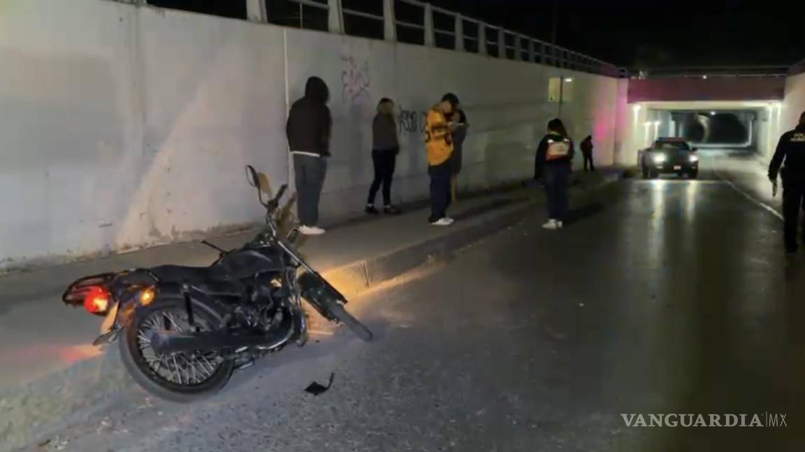 Fallece joven tras derrapar en motocicleta; regresaba de una fiesta en Saltillo