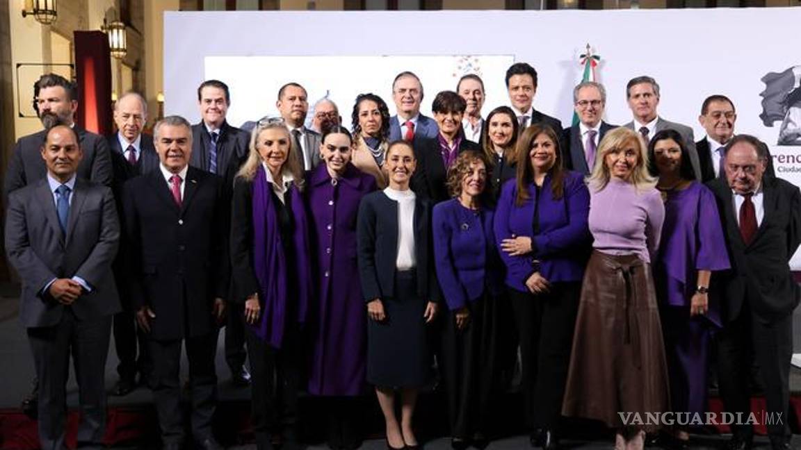 $!La presidenta Claudia Sheinbaum presentó al Consejo Asesor de Desarrollo Económico Regional y Relocalización (CADERR) como parte del Plan México | Foto: Especial