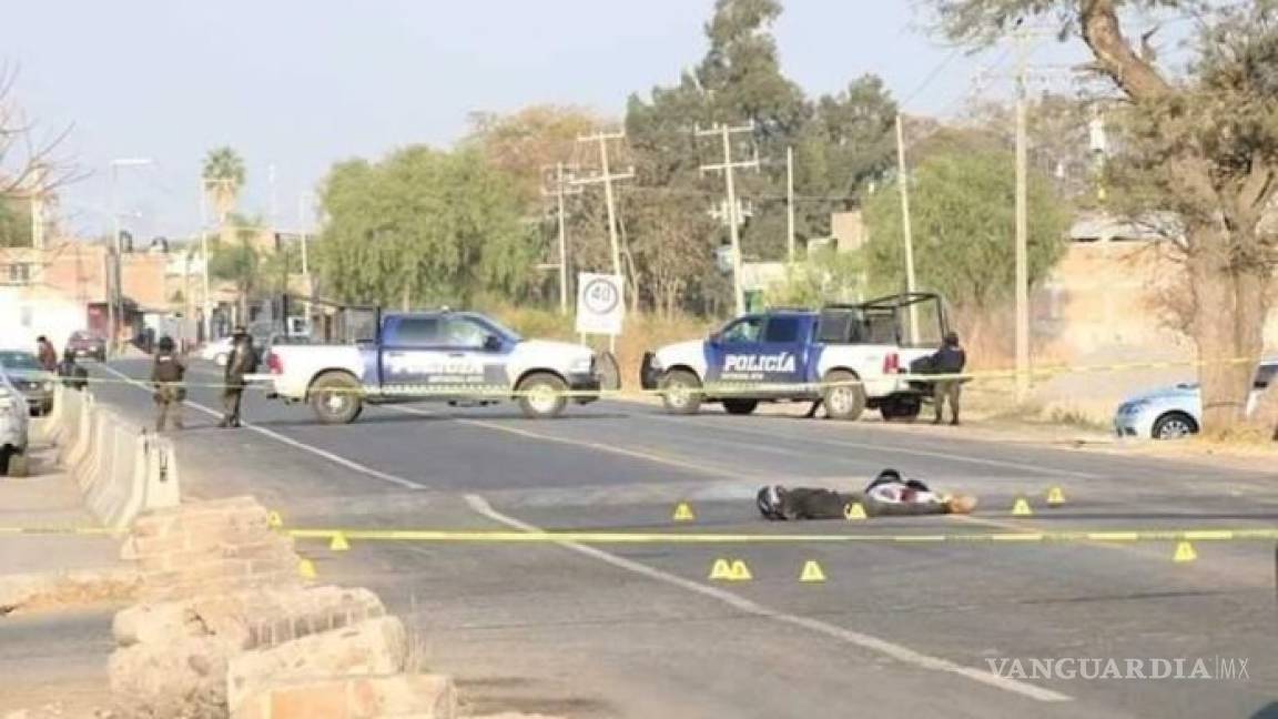 Cinco muertos y cuatro detenidos deja enfrentamiento en Juventino Rosas, Guanajuato