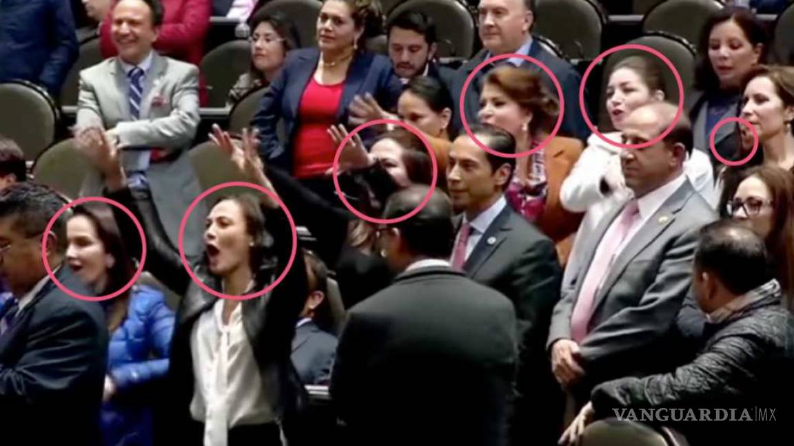 Diputadas que gritaron ¡eeh puu…! son integrantes de comisiones de derechos humanos y género