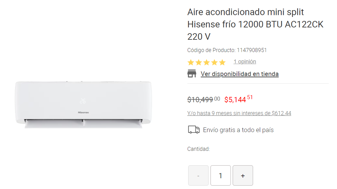 $!Liverpool lanza ‘Venta Nocturna’ por el Día del Padre; estas son las mejores ofertas en aires acondicionados