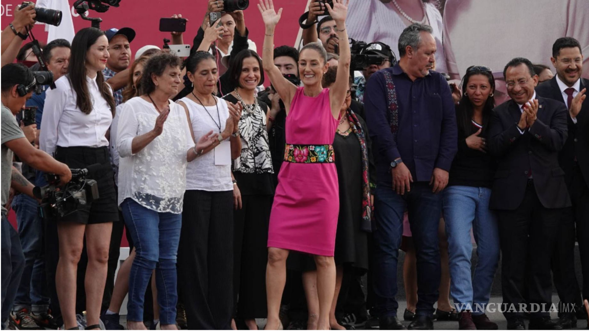 Sheinbaum podrá tener actos masivos en su gira, Tribunal Electoral revoca acuerdo del INE