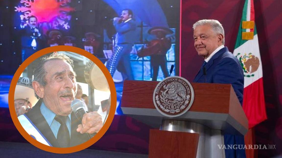 ¡Coahuila en la Mañanera!... AMLO presenta la canción ‘Un Puño de Tierra’, escrita por el compositor coahuilense Carlos Coral (Video)