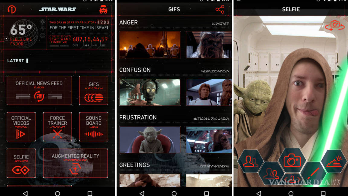 La fuerza de 'Star Wars' llega a tus apps en Google