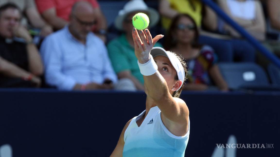 $!Garbiñe Muguruza conquista el Abierto GNP Seguros de Monterrey