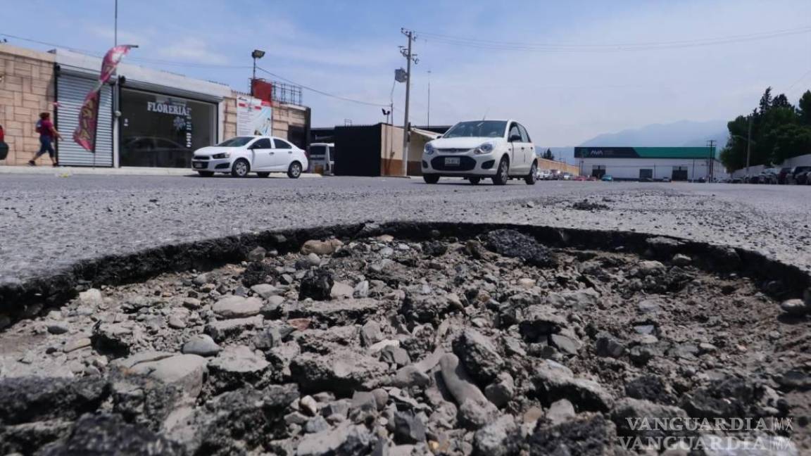 Baches llegan a su punto máximo en Saltillo