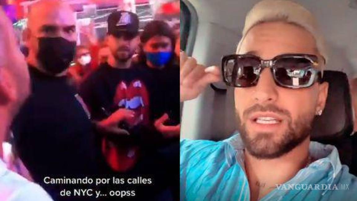 Maluma golpea a fan que lo tomó del brazo en NY (video)