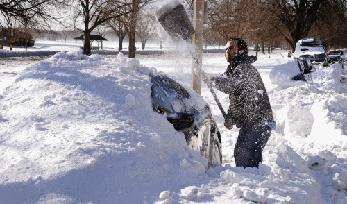 $!Se prepara la costa este de EU para un fin de semana gélido