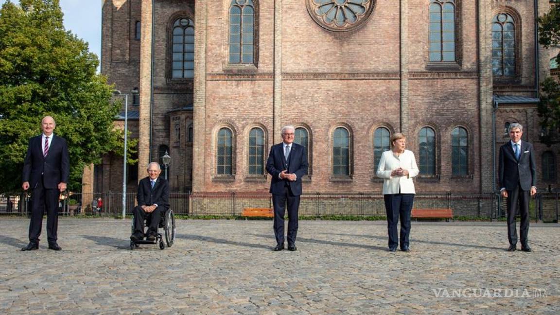 Angela Merkel celebró 30 años de la reunificación de Alemania marcada por la pandemia de COVID-19