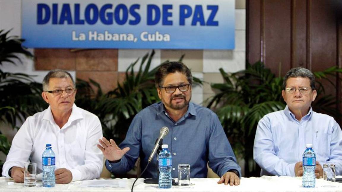 Insisten FARC en rechazar plebiscito para la paz