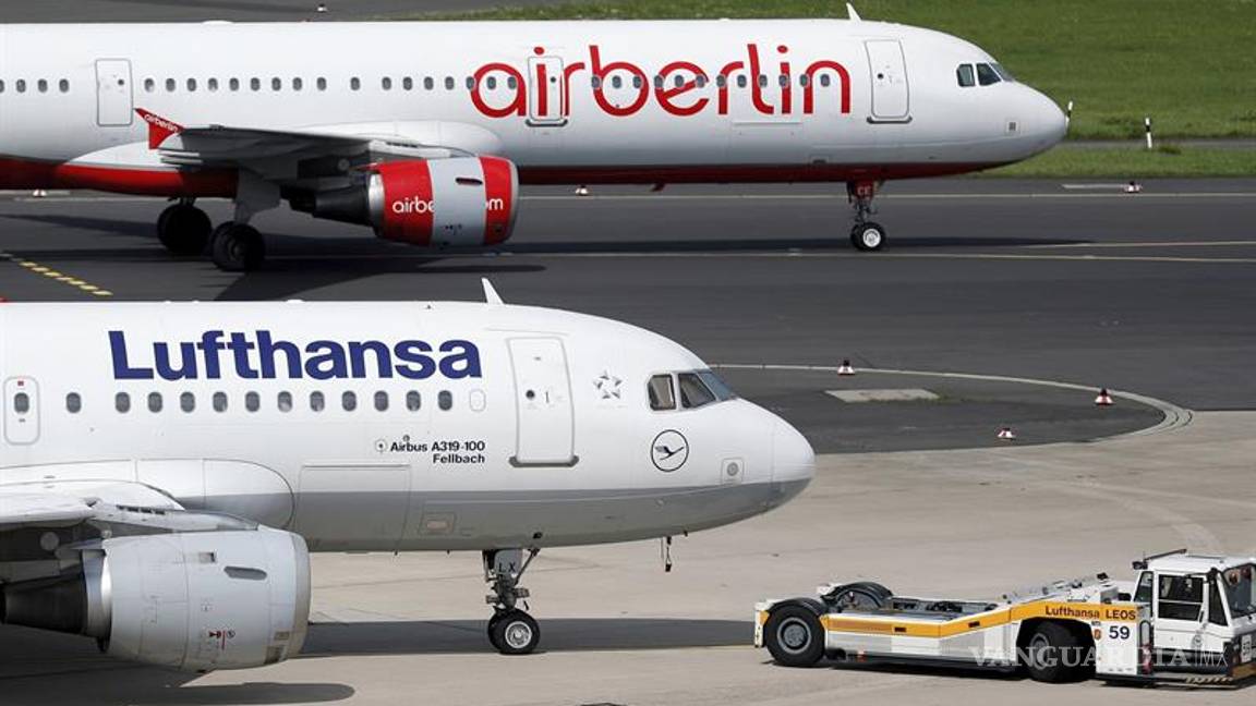 $!Lufthansa compra parte de la insolvente Air Berlin