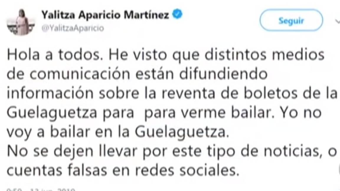 $!Yalitza aclara que no participará en La Guelaguetza