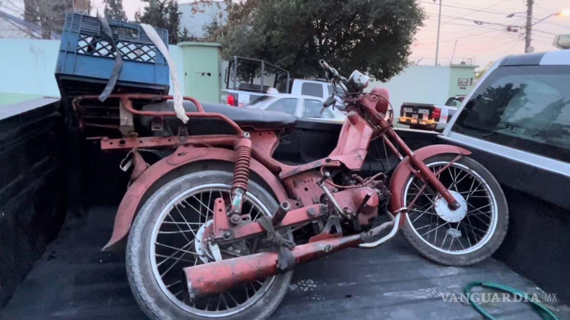 Motociclista dispara contra camioneta que lo tumbó en la colonia Bellavista, en Saltillo