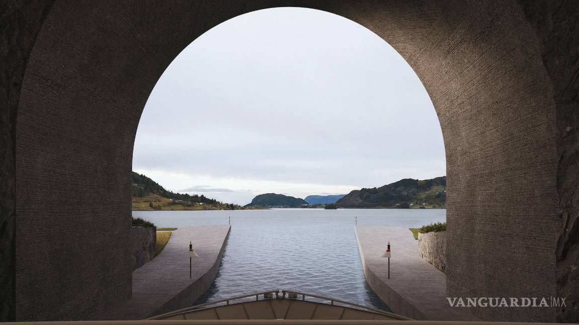 $!Acceso al túnel de Stad, visto desde dentro.
