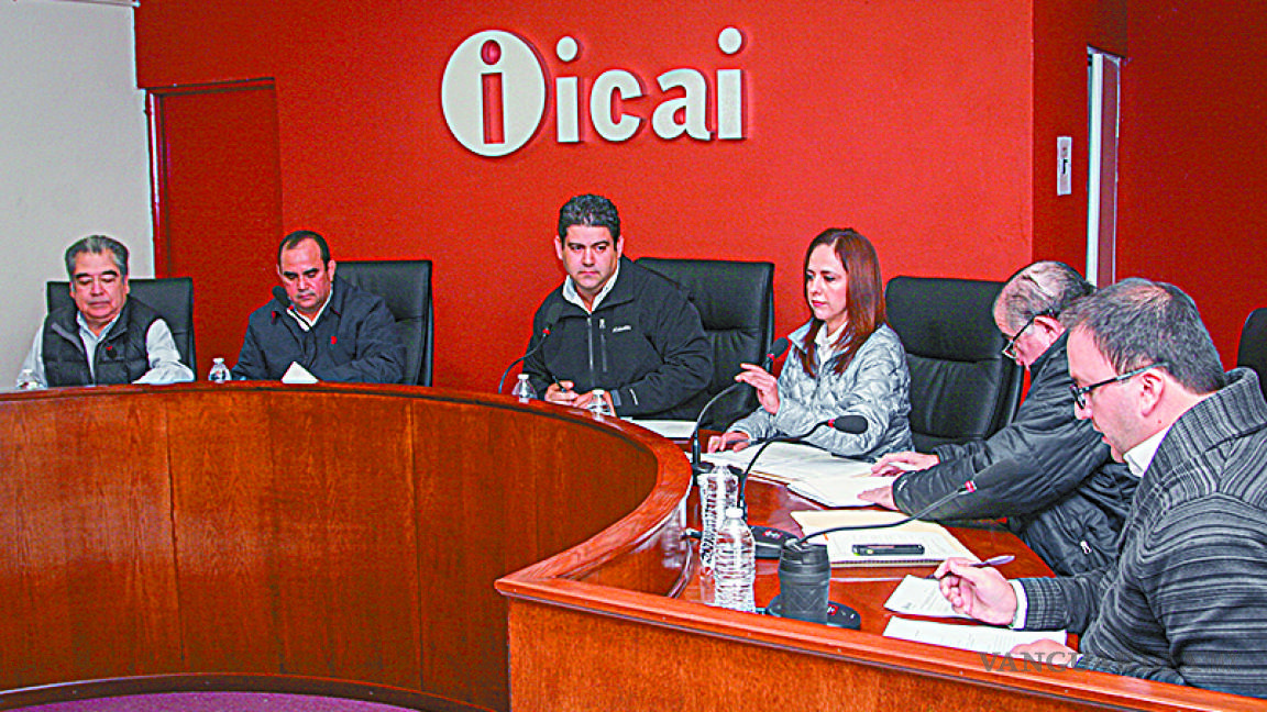 Aplicará ICAI sanción de apercibimiento a cuatro partidos opacos de Coahuila