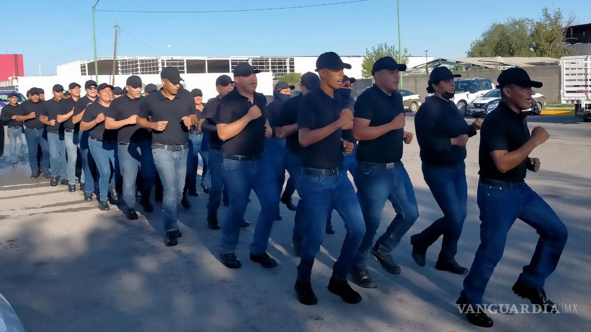 Más equipo y capacitación para policías de Piedras Negras