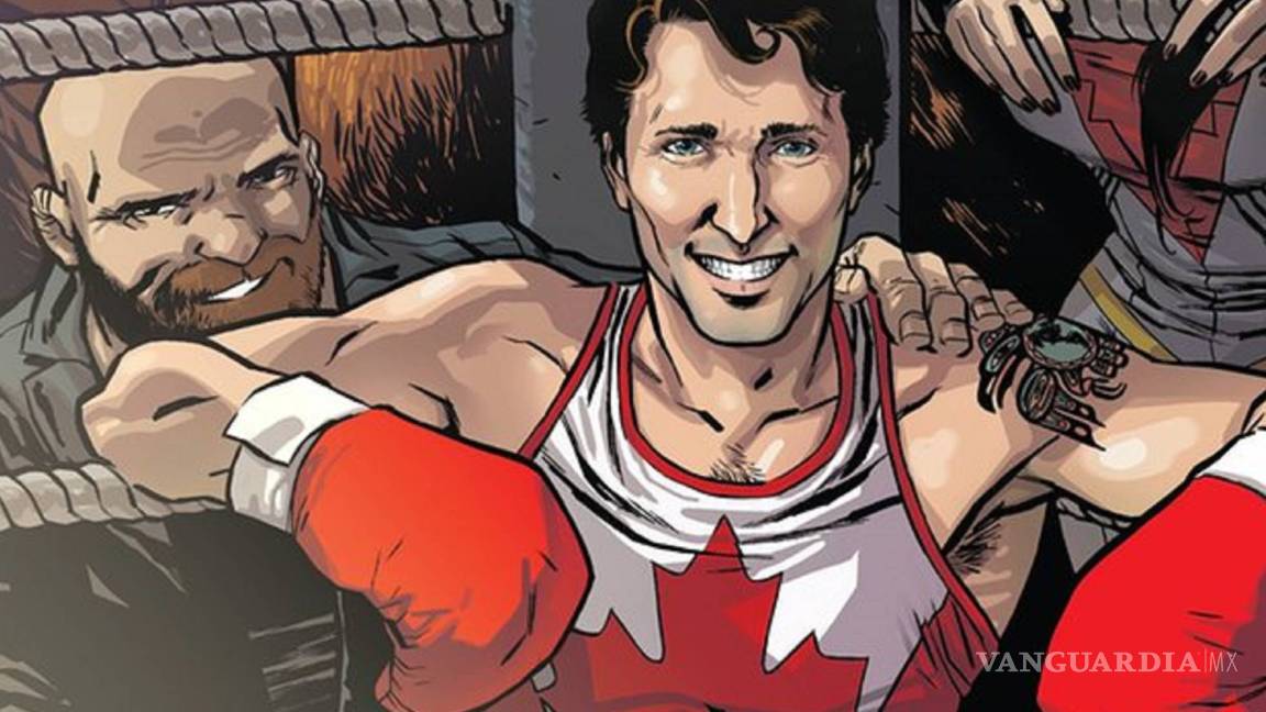 Justin Trudeau se une a superhéroes