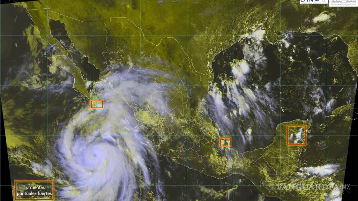 Efecto Fujiwhara: Huracán John absorbe a ciclón tropical Ileana y evoluciona a categoría 2