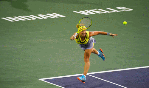 $!Kuznetsova vs Vesnina, final rusa en Indian Wells