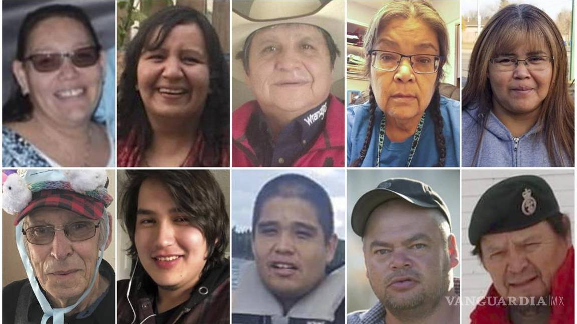 $!Esta combinación de fotografías proporcionada por la Real Policía Montada de Canadá muestra a las víctimas de apuñalamiento.