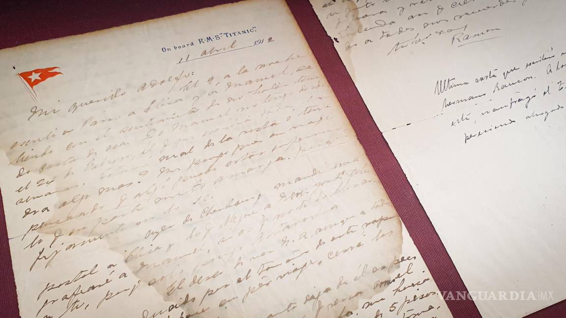 Subastan carta enviada desde el Titanic en 12 mil dólares: Su autor murió en el navío