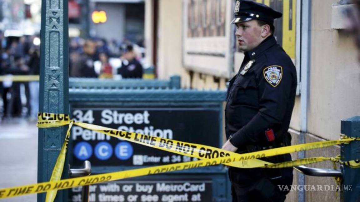 Un tiroteo en una estación del metro de Nueva York deja dos heridos