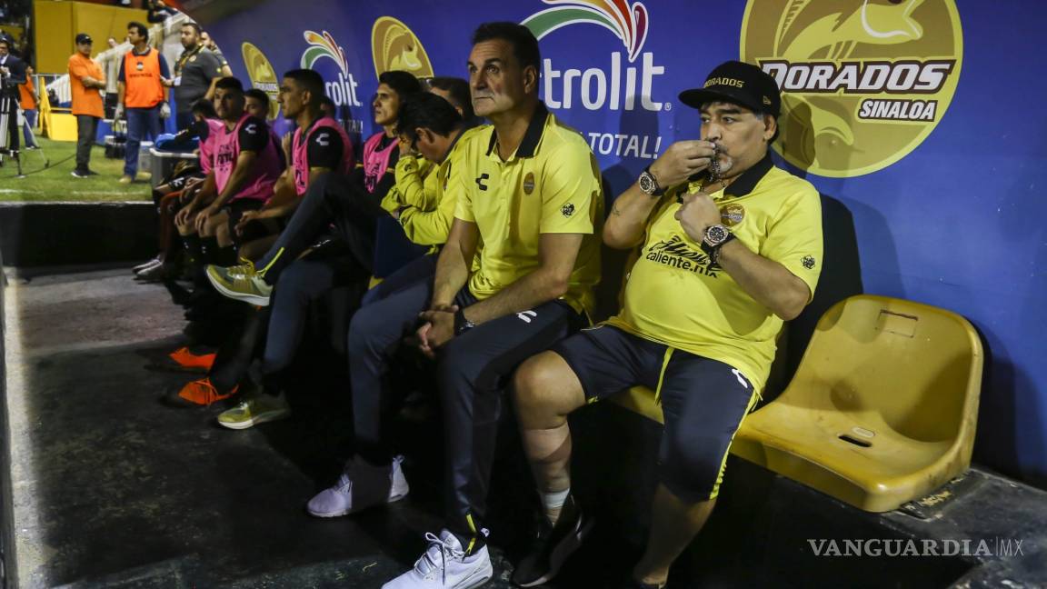Auxiliar técnico de Maradona confirma que aún no tienen contrato con Dorados y no sabe sin estarán para la próxima Temporada