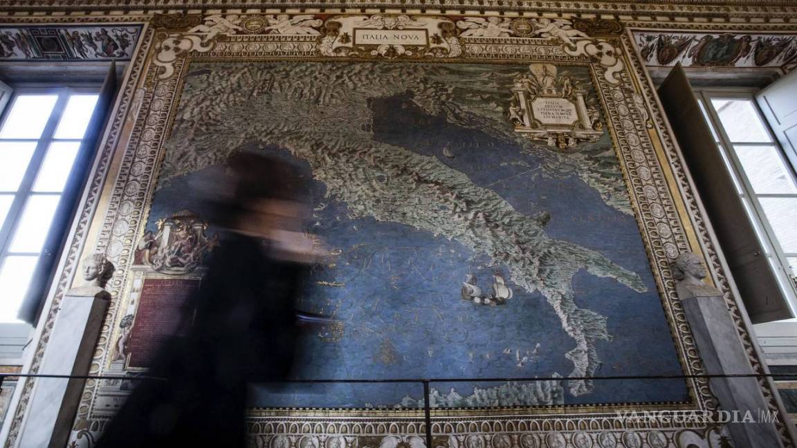 $!Recupera El Vaticano la Galería de los Mapas, una de las joyas de sus Museos