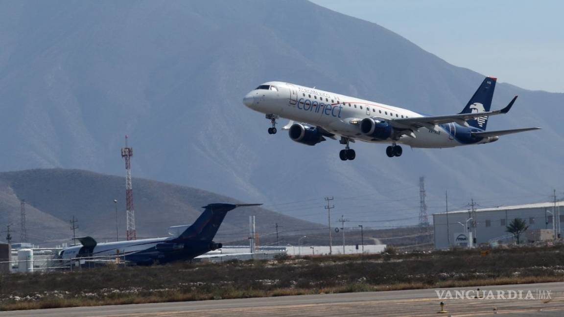 En junio, se reanuda el vuelo de Aeroméxico en Saltillo