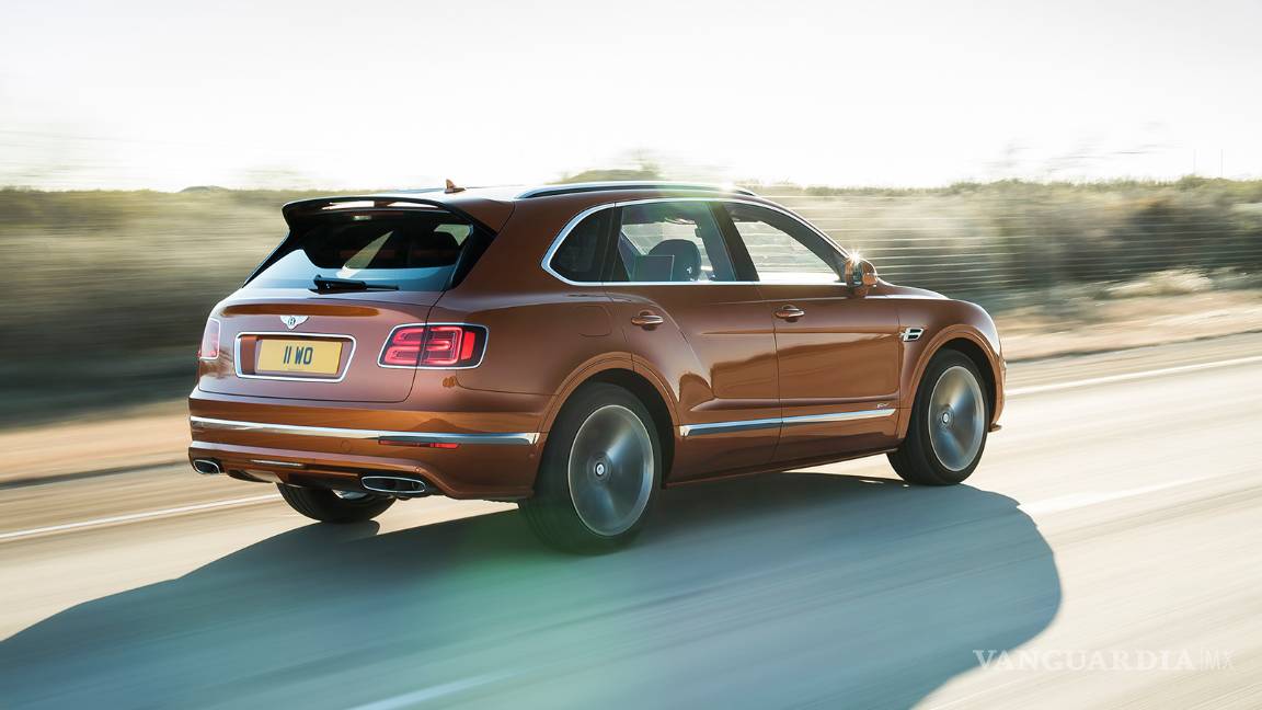 $!Bentley Bentayga Speed alcanza los 306 km/h y es, por ahora, el SUV más rápido