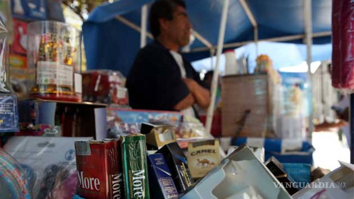 $!Venta ilegal de cigarrillos quita al SAT 6 mil mdp