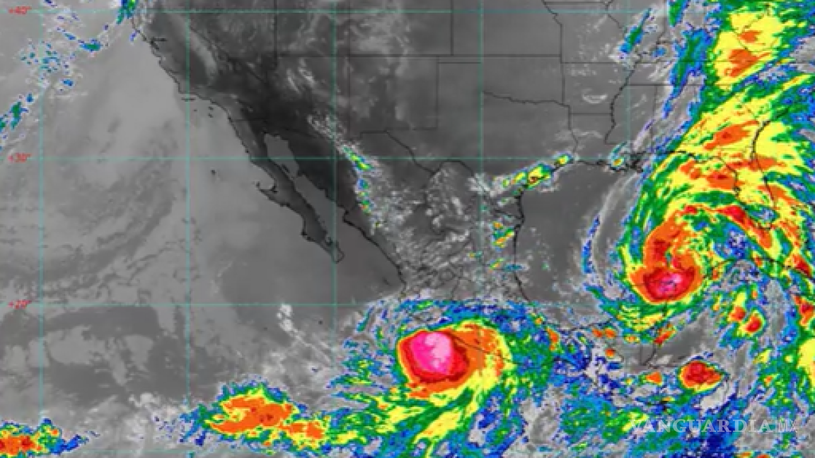 ¡‘John’ impacta por segunda vez! Tormenta tropical recobra fuerza y sorprende a Acapulco; prevén tercer golpe