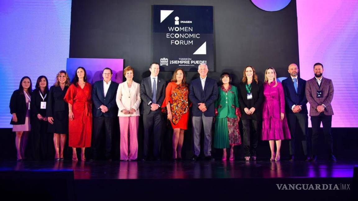 Román Cepeda inaugura el Women Economic Forum Torreón 2023