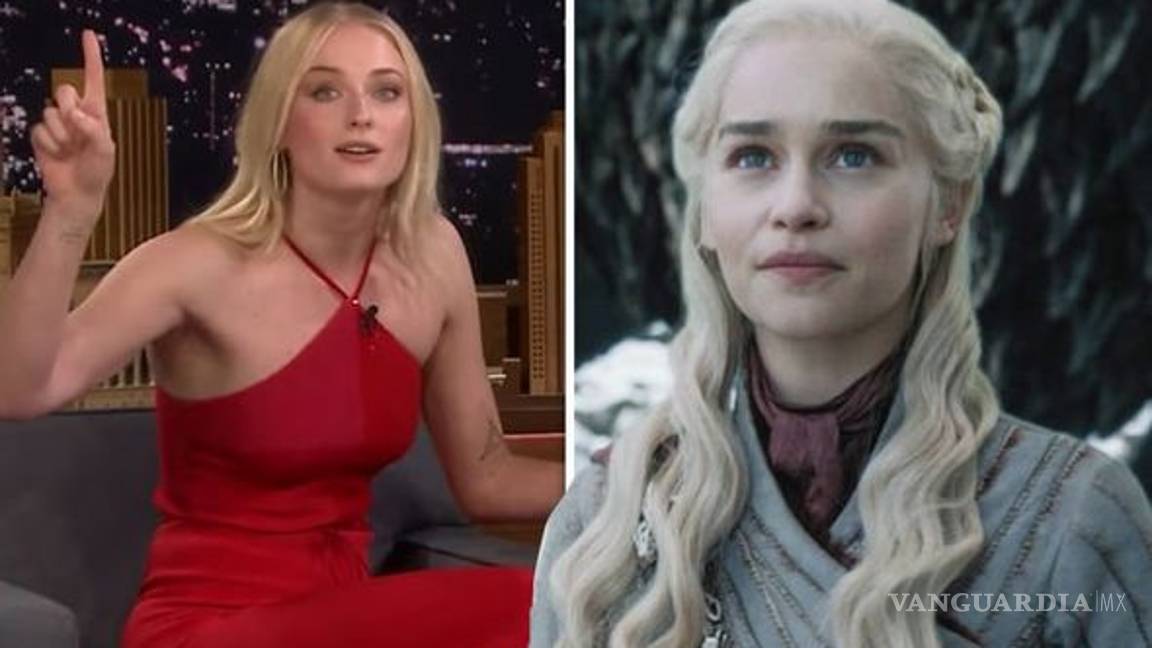 $!Sophie Turner revela quién dejó el vaso de Starbucks en episodio de GOT
